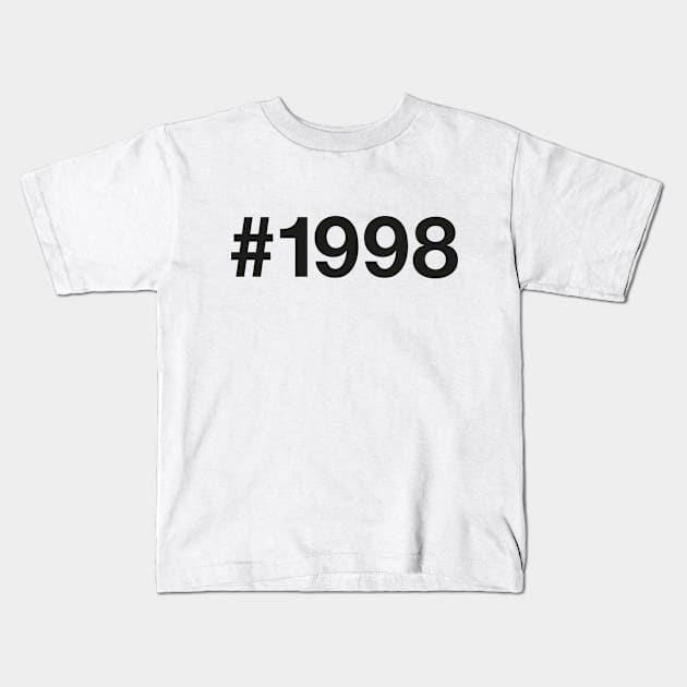 1998 Kids T-Shirt by eyesblau